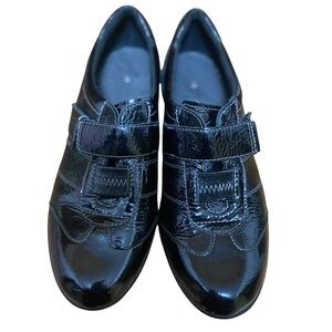 Clarks Black Patent Leather Shoes